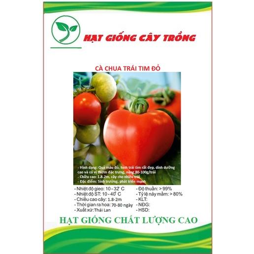 Hạt Giống Cà Chua Trái Tim Đỏ CT260 - Gói 20 hạt