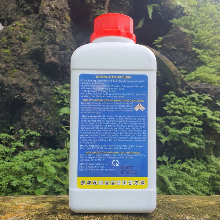 Thuốc Trừ Cỏ Lưu Dẫn Quick Star 22SL 450ml