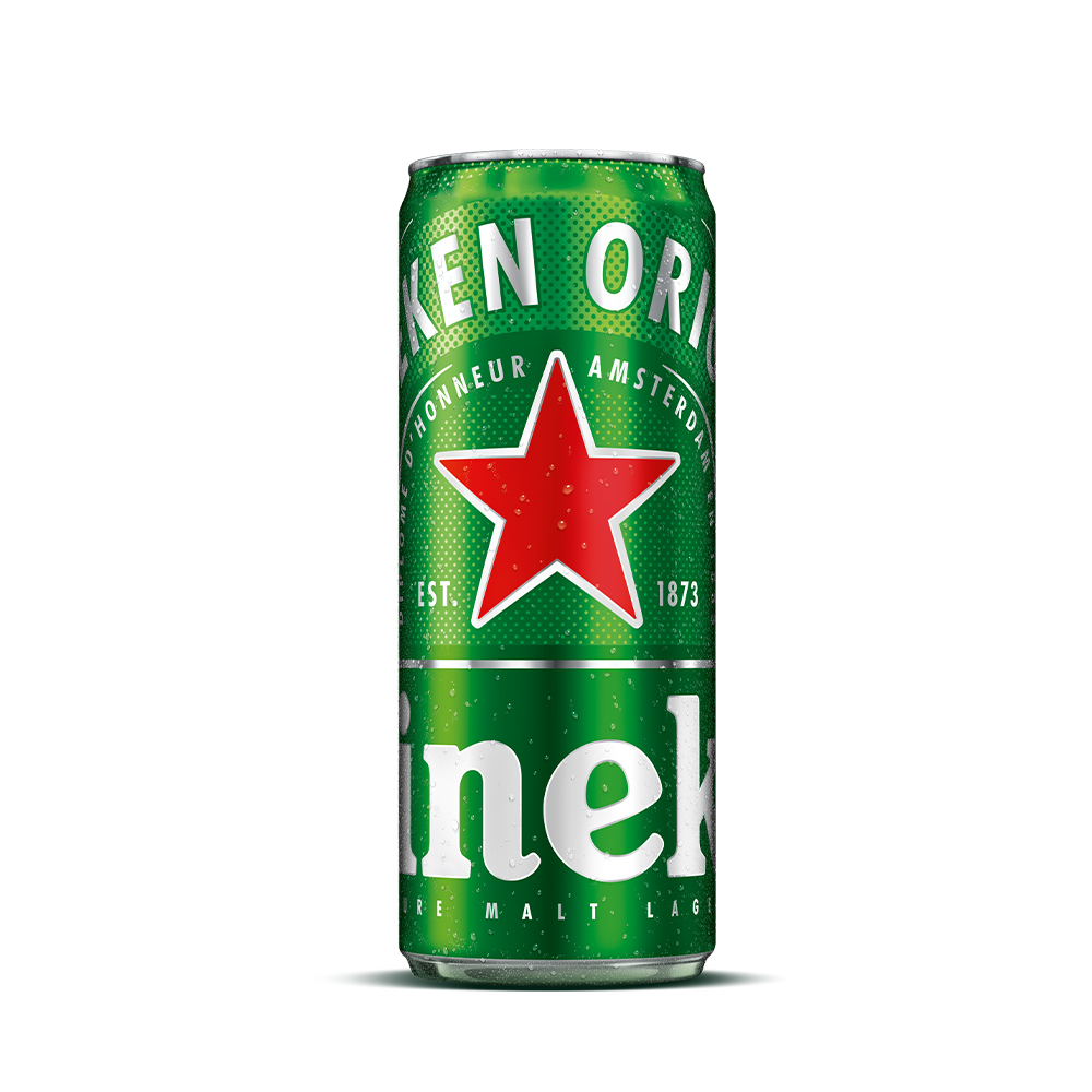 Thùng 24 Lon Bia Heineken 330ml/Lon kèm Lốc 4 Lon Heineken Phiên Bản Giới Hạn