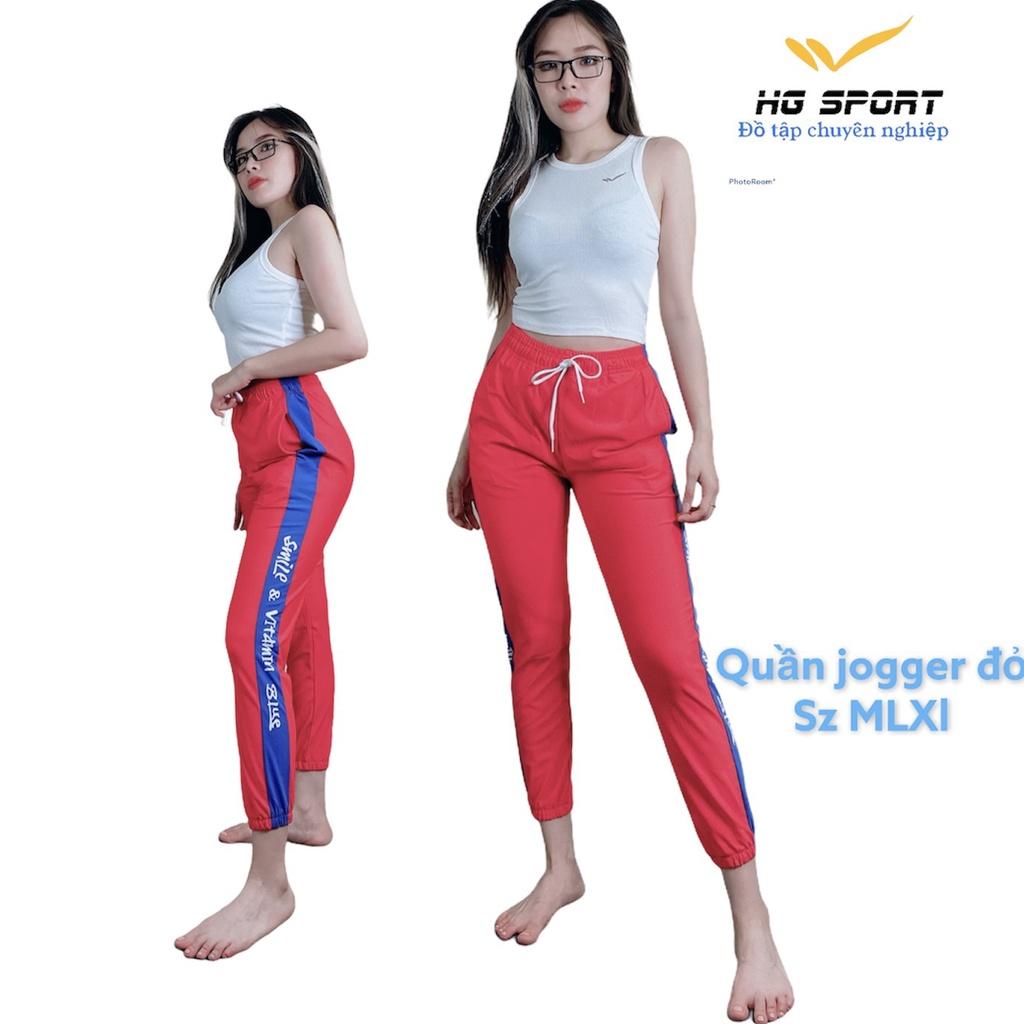 Quần tập Yoga, Đồ tập Gym Thể thao nữ ,quần joggger phối màu , từ 43-65kg QDJ501