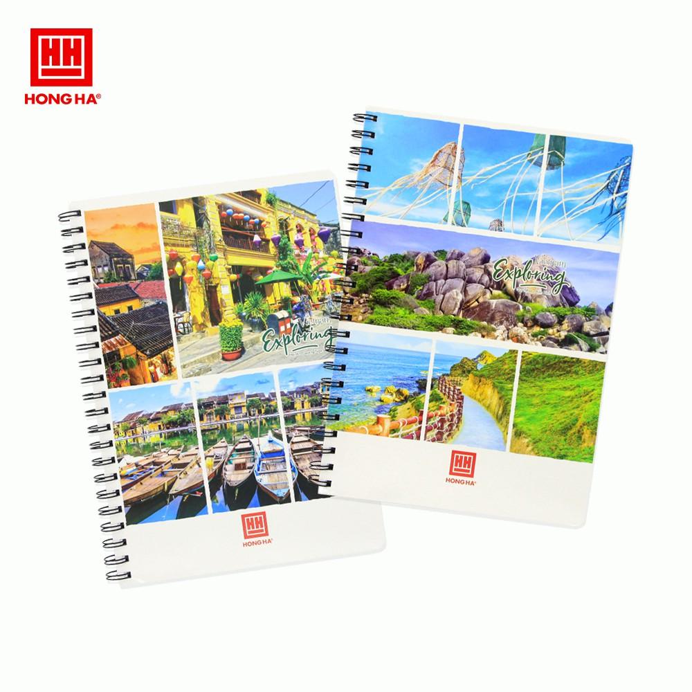 Sổ lò xo 160 trang A4 Hồng Hà Landscape