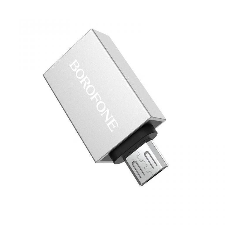 Đầu Cáp Chuyển OTG BOROFONE BV2 USB-A Sang Micro USB, USB 3.0 - Hàng Chính Hãng