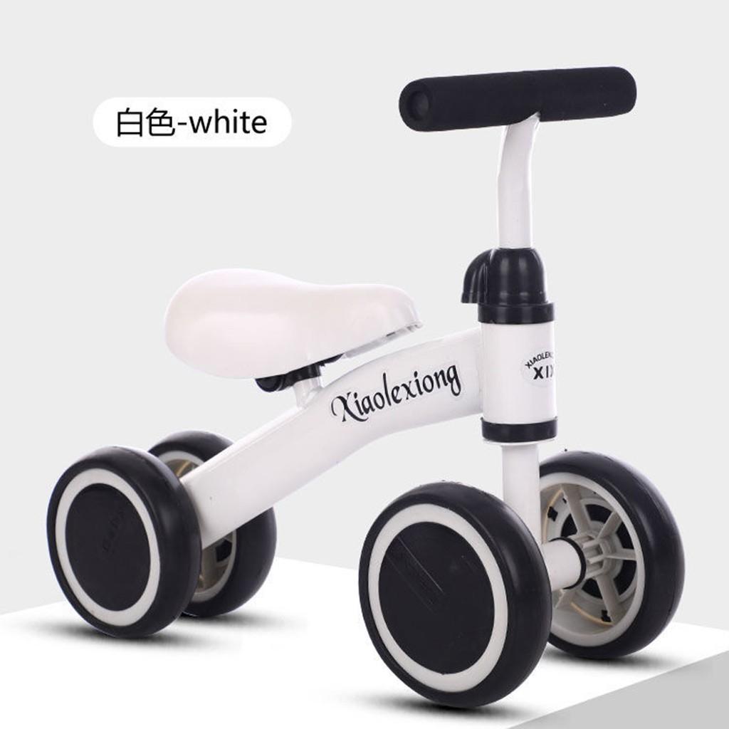 Xe chòi chân cho bé tập đi, xe đẩy chân thăng bằng Xiao từ 1 đến 3 tuổi, bốn bánh khung kim loại cho bé - Babibo