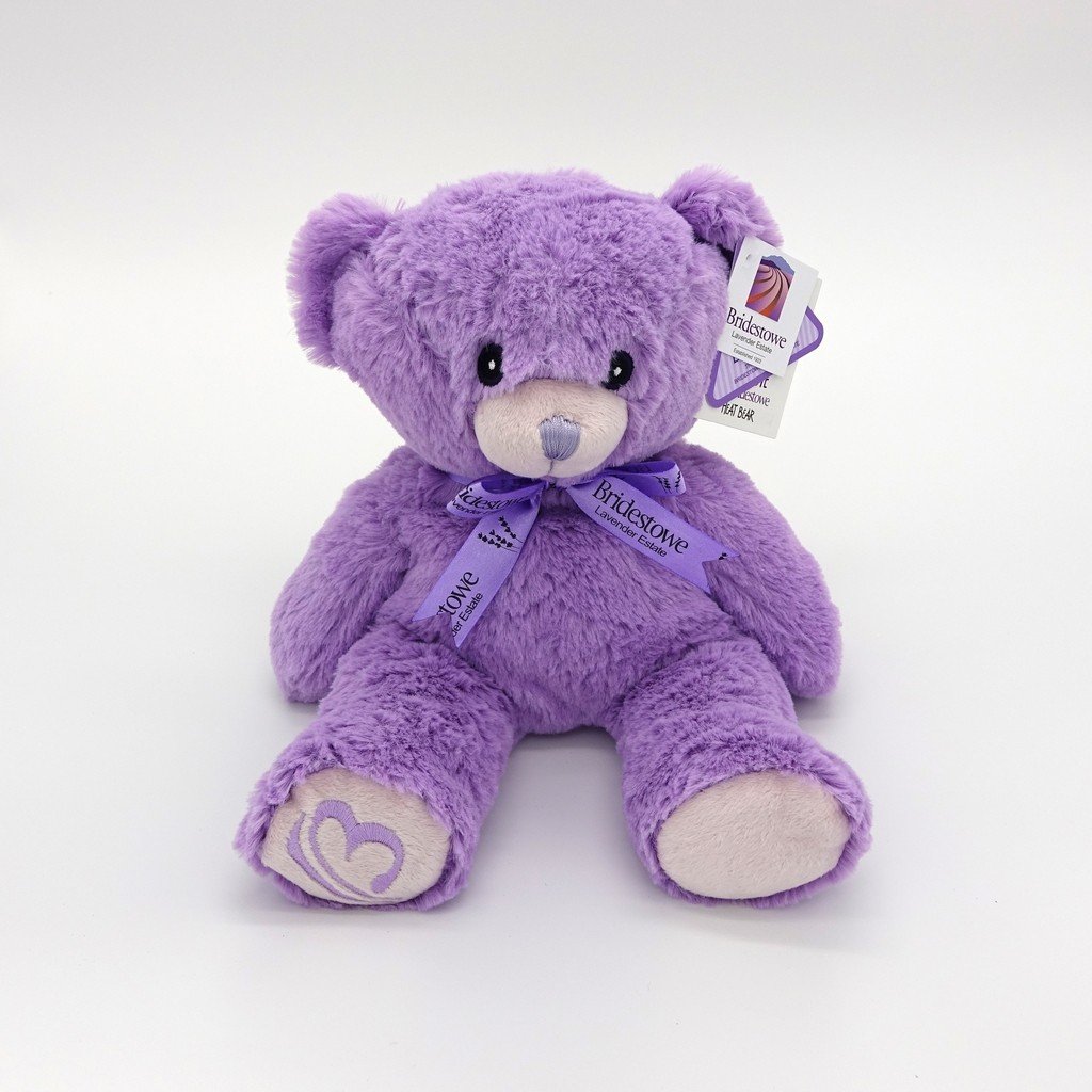 Gấu bông Úc nhồi nụ hoa oải hương Lavender và hạt lúa mạch Baby Bobbie Bear Bridestowe hương thơm dịu nhẹ, làm ấm bằng lò vi sóng