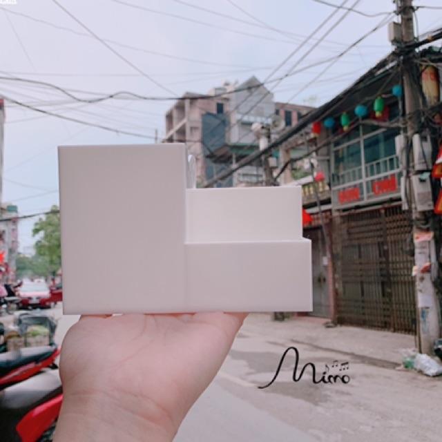 Khay Kệ Nhựa Đa Năng Đựng Bút, Cọ Trang Điểm, Đồ Để Bàn kích cỡ 15*7.4*10cm nhiều màu, tiện dụng