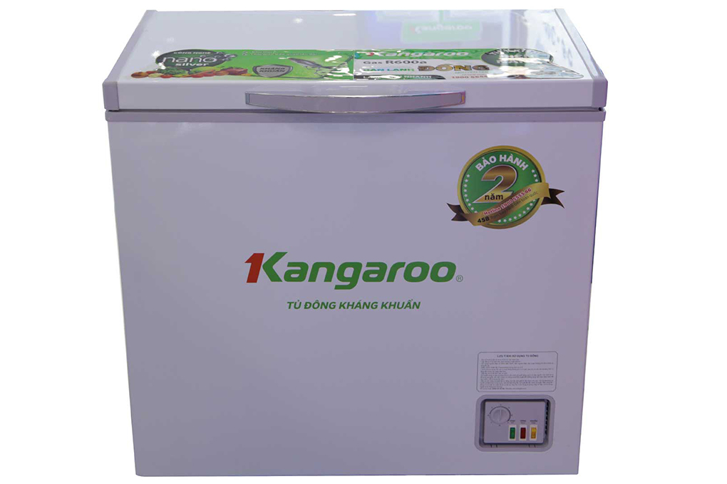 Tủ đông kháng khuẩn Kangaroo 140 lít KG265NC1 - Hàng chính hãng - Giao tại Hà Nội và 1 số tỉnh toàn quốc