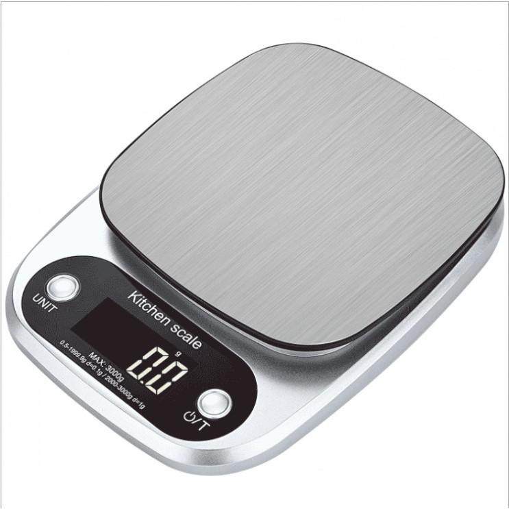 Cân chuẩn 3kg-Cân tiểu ly điện tử nhà bếp Ebalance Kitchen Scale 0.1g max 3kg, cân thực phẩm, cân nhà bếp.