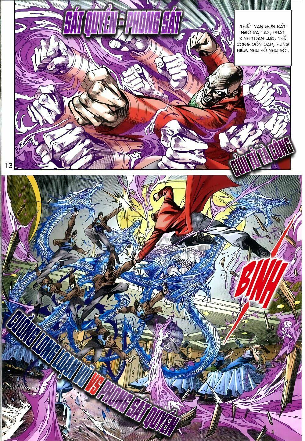 tân tác long hổ môn chapter 815 13