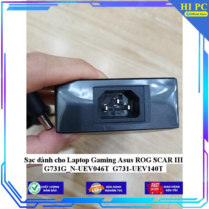 Sạc dành cho Laptop Gaming Asus ROG SCAR III G731G_N-UEV046T G731-UEV140T - Kèm Dây nguồn - Hàng Nhập Khẩu