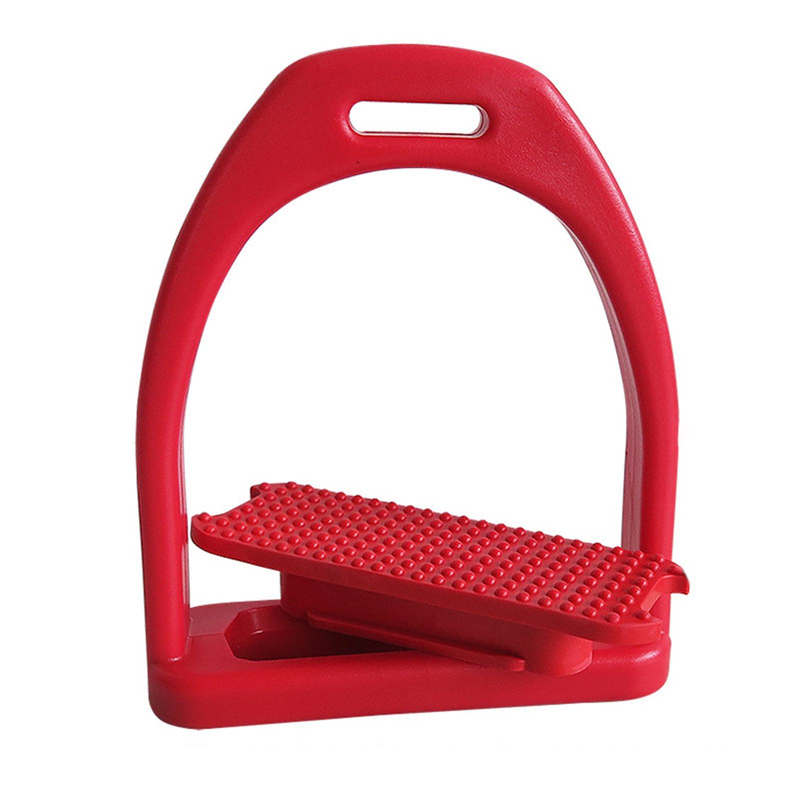 2Pcs Horse Riding Stirrups Non Slip Tool Rubber Pad for Horse Riding Outdoor