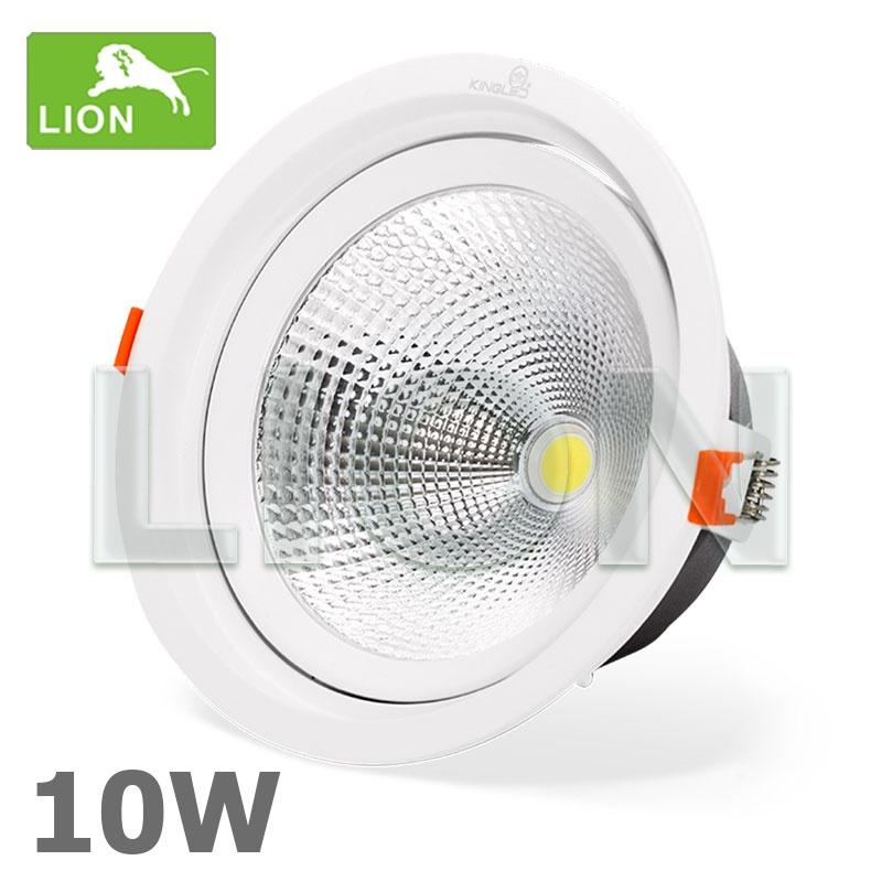 Đèn LED Âm Trần Rọi Tròn 10W/20W/30W - Đèn Spotlight Chip COB - Điều Chỉnh Góc Linh Hoạt - Tuổi Thọ Trên 60.000H