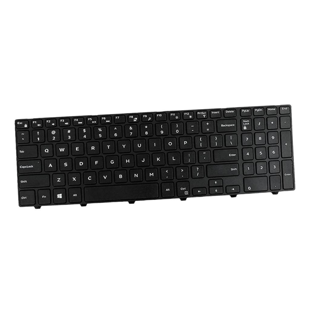 US Keyboard For  Inspiron 15-5000 Series 5547 With Black Frame