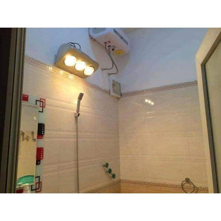Đèn sưởi nhà tắm 2 bóng,3 bóng sưởi ấm nhanh, Đèn sưởi phòng tắm loại tốt,đèn sưởi nhà tắm chính hãng giá rẻ