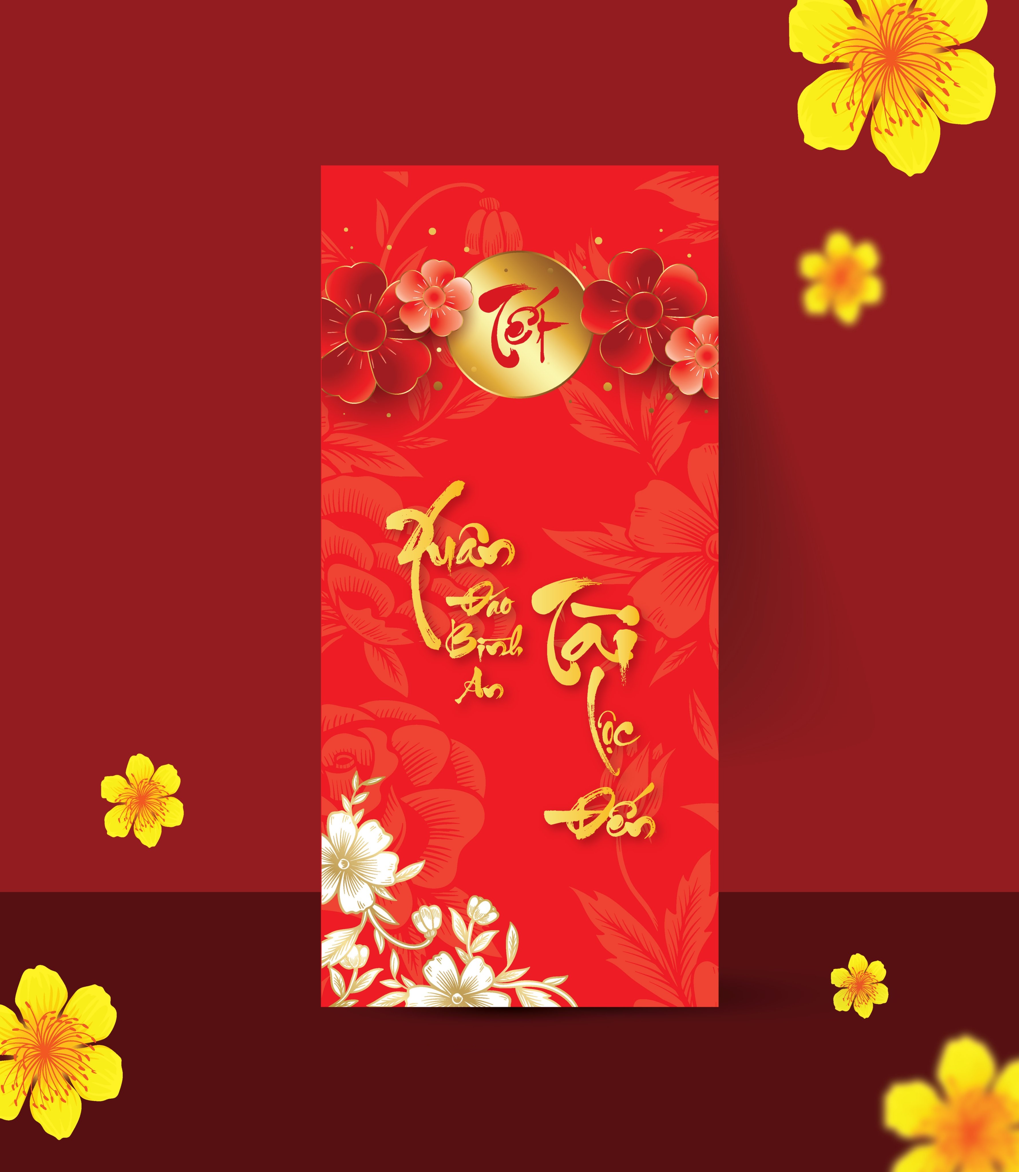 Xấp 100 bao lì xì mẫu chọn mẫu trong hình
