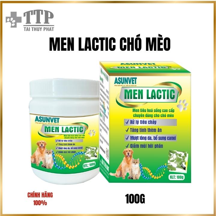 Men tiêu hóa sống cao cấp LACTIC cho chó mèo 100g – Pet Tài Thủy Phát  - T013