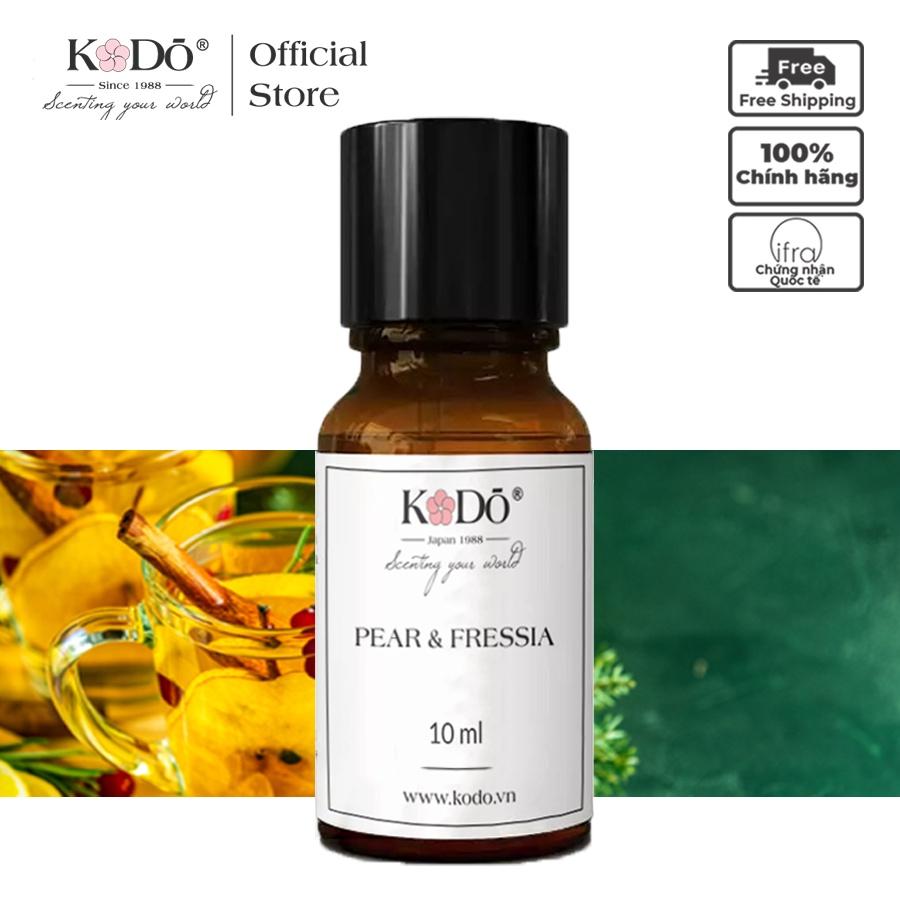 Tinh Dầu Nước Hoa Nguyên Chất Kodo Pear & Fressia Mùi Hương Được Ưa Chuộng Nhất 10ml