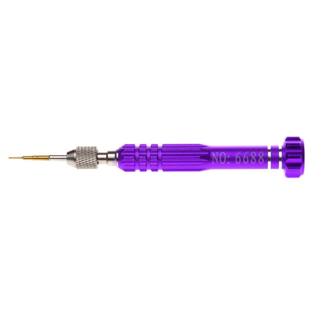 Mini Fix Cell Phone Repair Tool Kits 5 In1 Screwdriver Set Point Star Purple