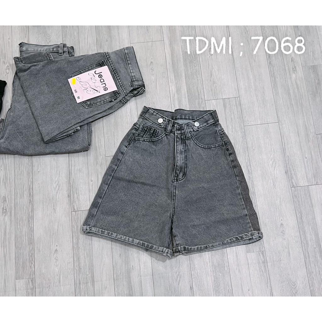 Quần Short Jean Ngố Rách Ulzzang 2022