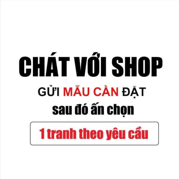 Tranh Treo Tường Phòng Khách Cao Cấp - Gỗ HDF 12Ly Chắc Chắn, Bóng Đẹp, Bền Nhất Thế Giới