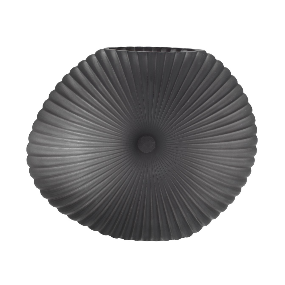 Lọ hoa | JYSK Richard | thủy tinh | xám | D25xR9xC20cm