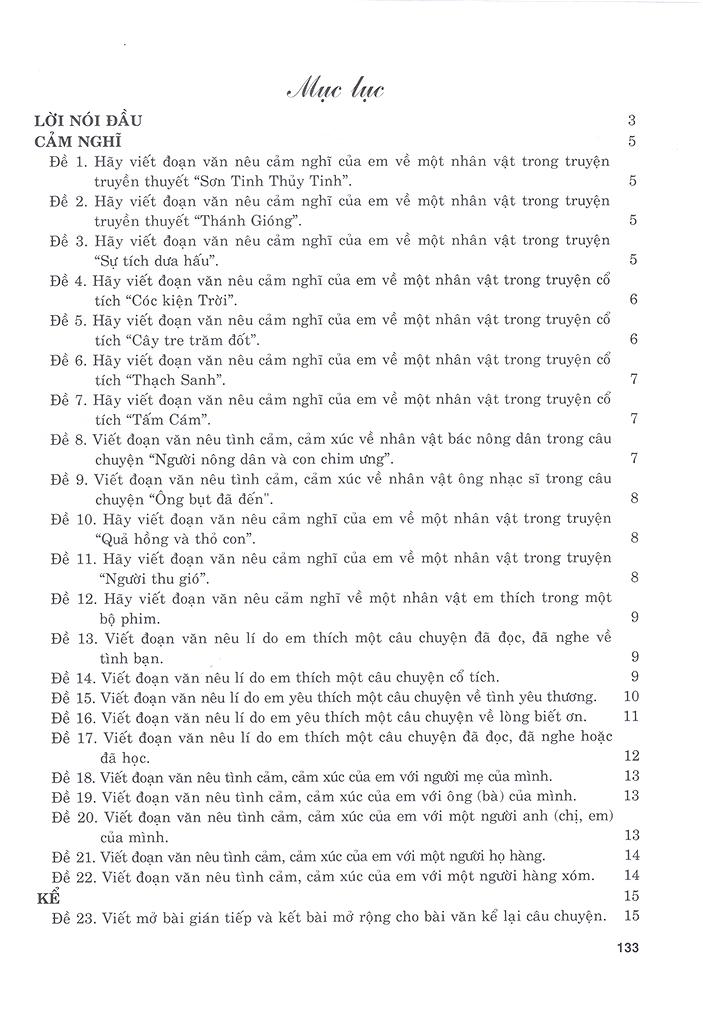 199 Bài Và Đoạn Văn Hay Lớp 4