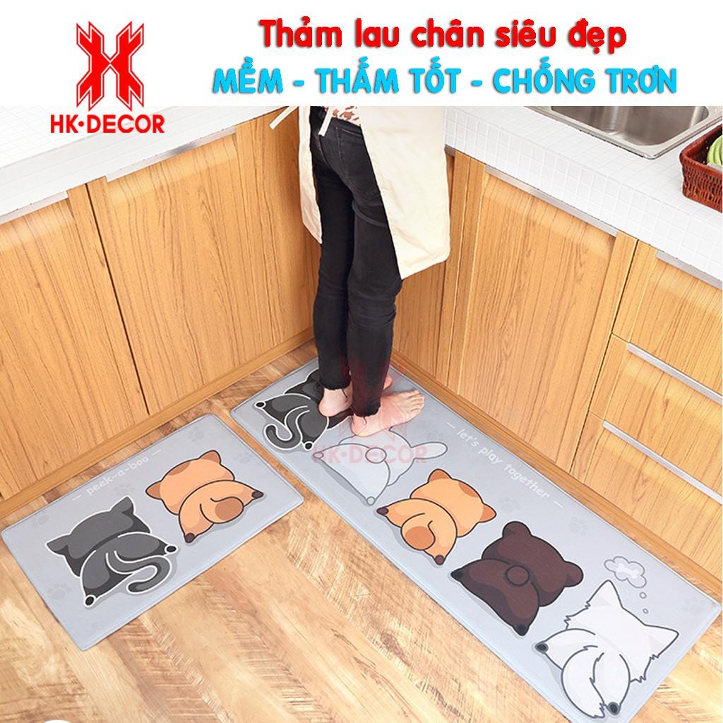 Thảm trang trí, trải sàn, bếp, nhà tắm, phòng khách, thảm lông mịn chùi chân, lau chân, lót sàn nhà