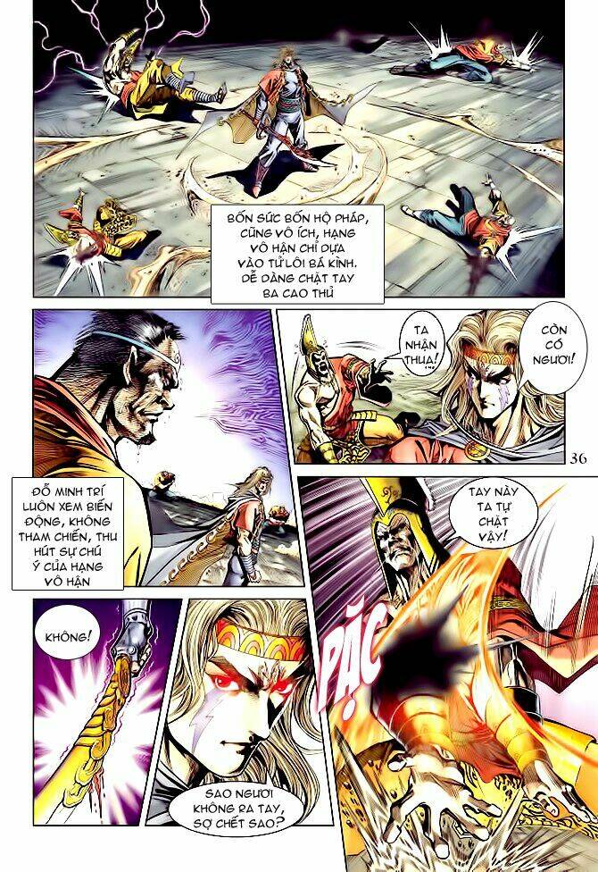 thiên tử truyền kỳ 5 - như lai thần chưởng chapter 100 35
