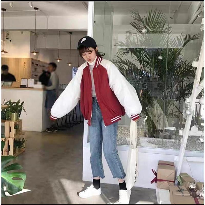 Áo Khoác BomBer Nữ Cổ Bóng Chày Siêu Đẹp - CLITUS FASHION