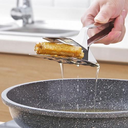 KẸP GẮP INOX DỤNG CỤ LÀM BẾP ĐA NĂNG KẸP GẮP ĐỒ NÓNG NHƯ BÍT TẾT, CÁ RÁN, THỊT NƯỚNG CHUYÊN DỤNG TIỆN ÍCH