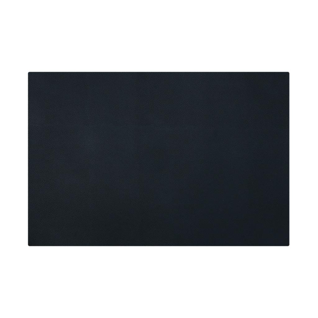 Rectangle Leather Cup Mat Coasters Non-Slip Mug Place Mats Drinks Pad Blue