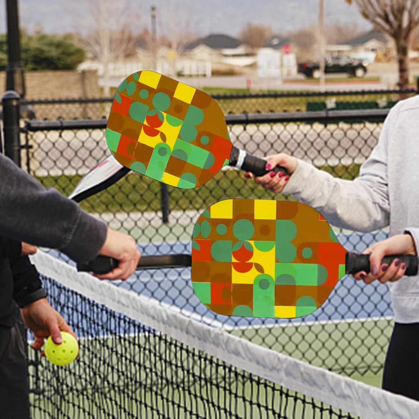 Pickleball Paddles Set of 2 Racquet 2 Player Paddles & for Beginners