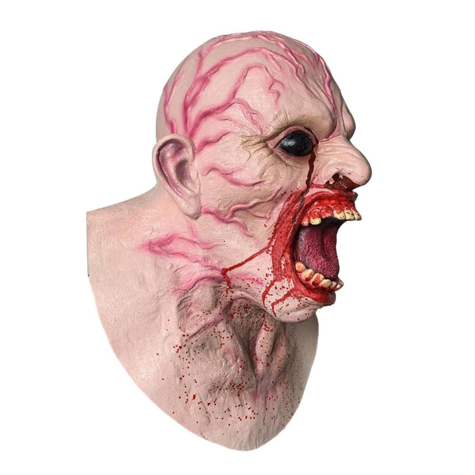 Halloween Mask Creepy Evil Adults Cosplay for Fancy Dress Costume Masquerade