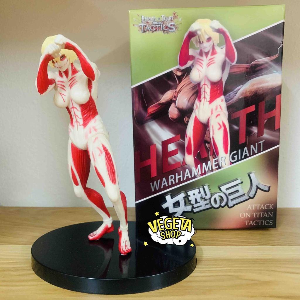 Mô hình Attack On Titan - Annie Leonhart - Titan hình nữ Female Titan - Titan nữ nhân - Fullbox 16cm - Đại chiến titan