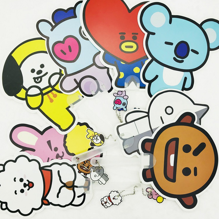 Quạt cầm tay Tata BT21 BTS