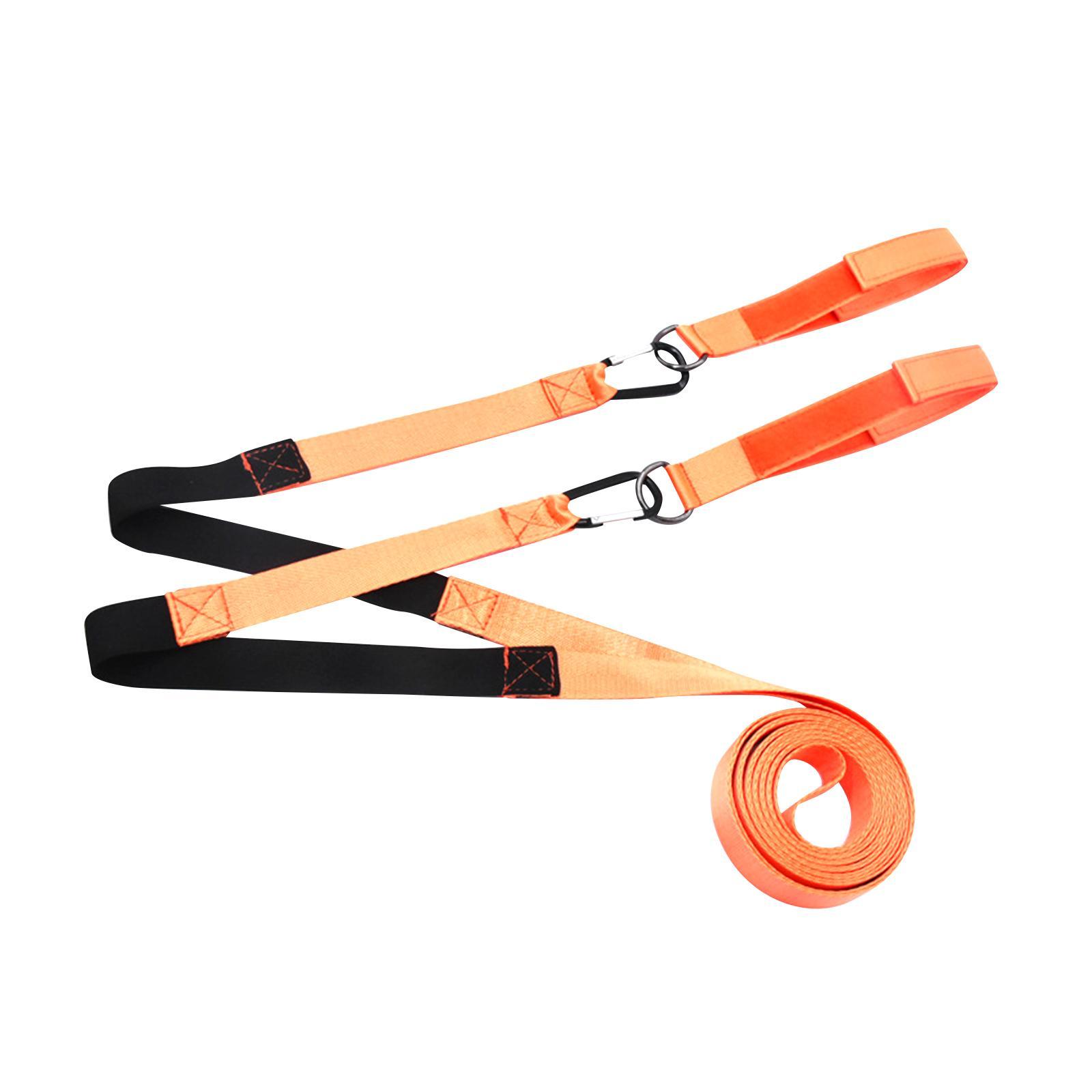 Kids Ski Training Harness Ski Training Belt Snowboard Safety Belt Beginner with Hook and Buckle Secure Connection Portable Ski Trainer Strap