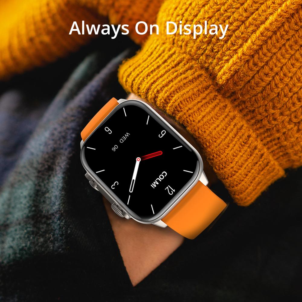 Colmi C81 2.0 '' AMOLED SMARTWATCH Hỗ trợ AOD, 100 chế độ thể thao, IP68 Waterproof Smart Watch Watch Women PK Ultra Series 8