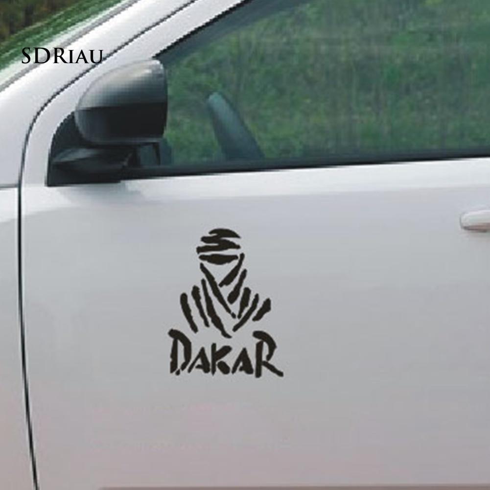 Miếng Dán Xe Hơi Trang Trí In Chữ Xqpzx Dakar