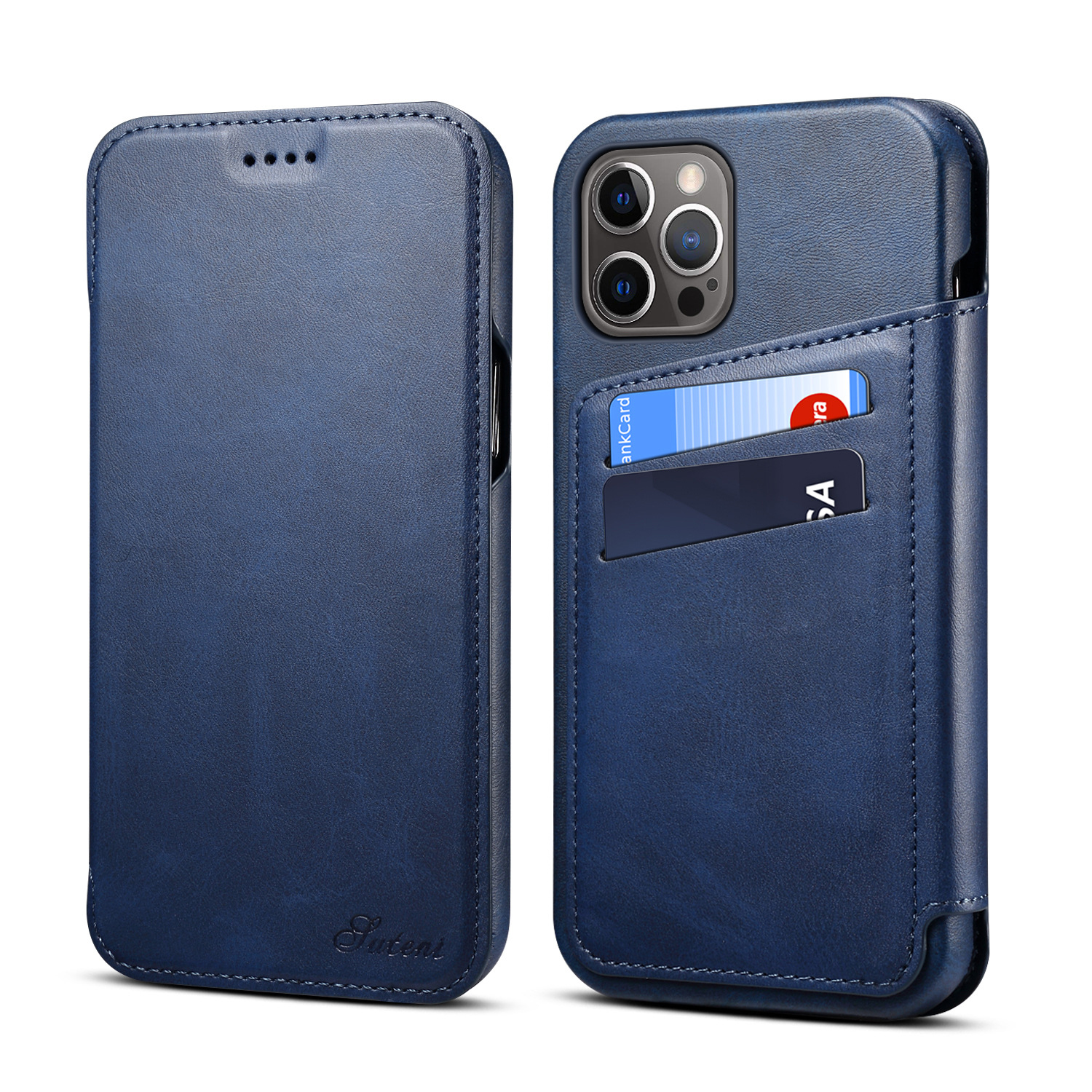 Bao Da Cao Cấp Dành Cho Iphone 13 13 Pro 13 Pro Max - Hàng Chính Hãng - Photodesign Vn - Xanh - Iphone 13 Pro