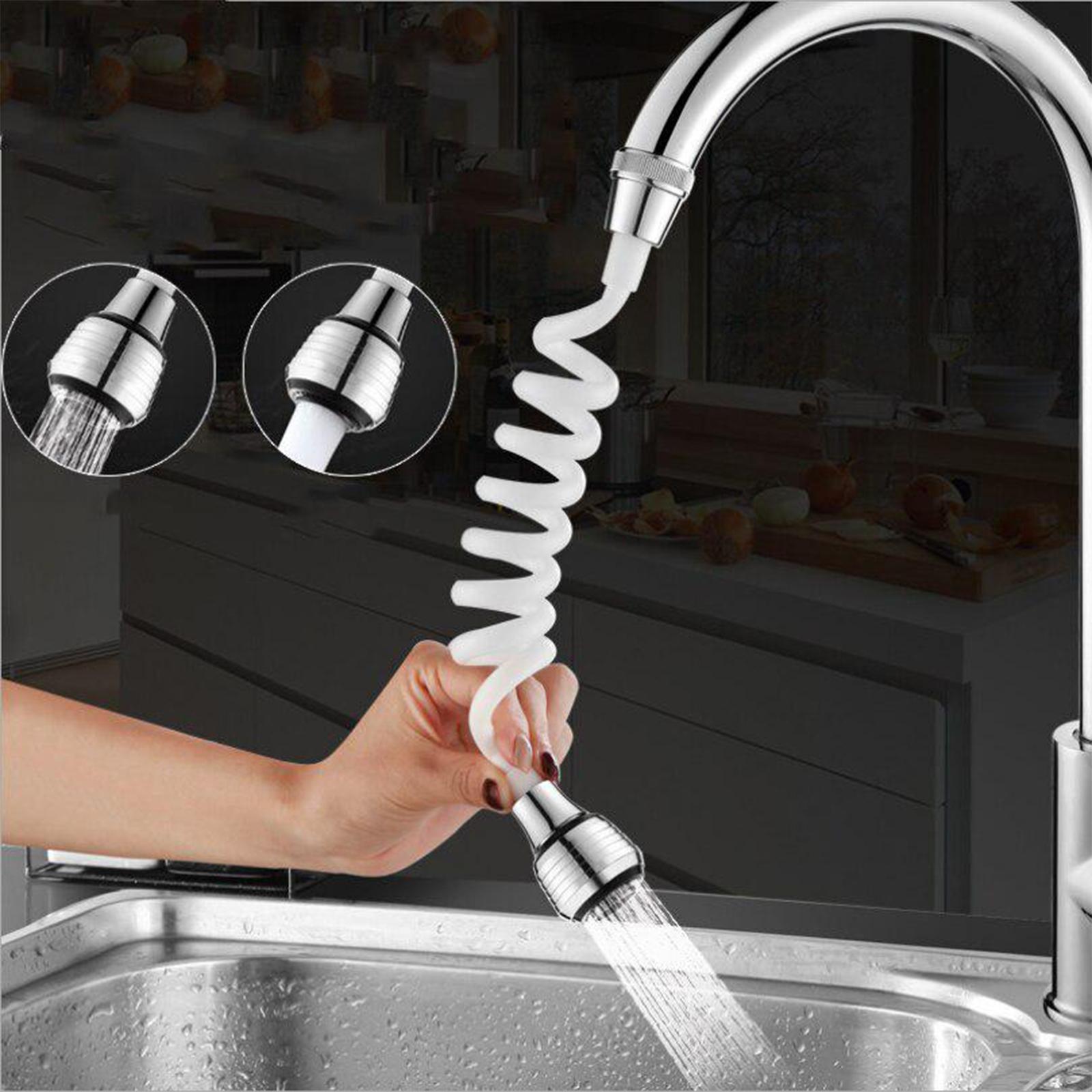 Faucet Sprayer Stretchable Adjustable Mode for Kitchen Sink salon Rinse