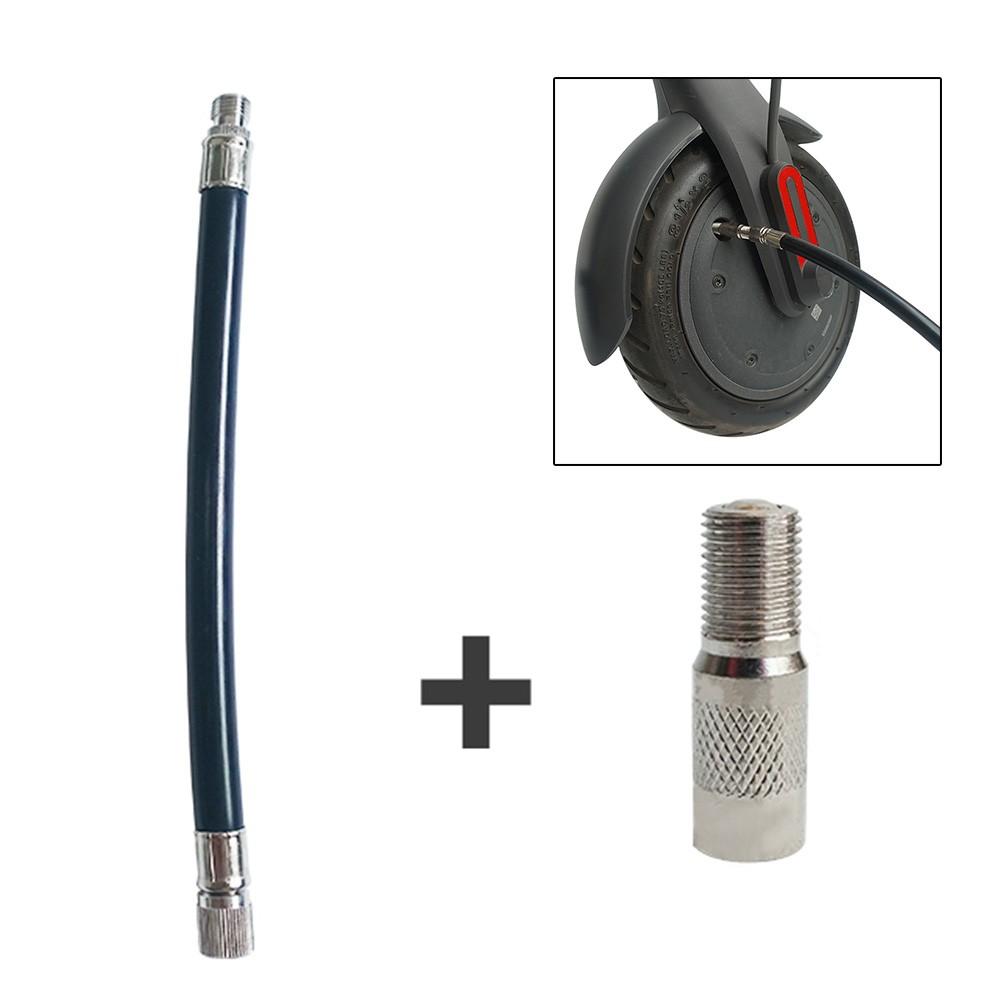 1 Máy Tính Mở Rộng Vòi Phun Xăng Van Adapter Máy Bơm Không Khí Mở Rộng Đầu Vòi Vòi Cho-Xiaomi M365 Xe Điện Accessies