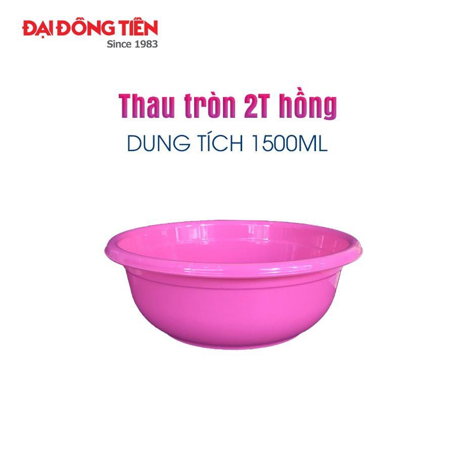 Thau Nhựa Tròn 2T Đại Đồng Tiến C1747