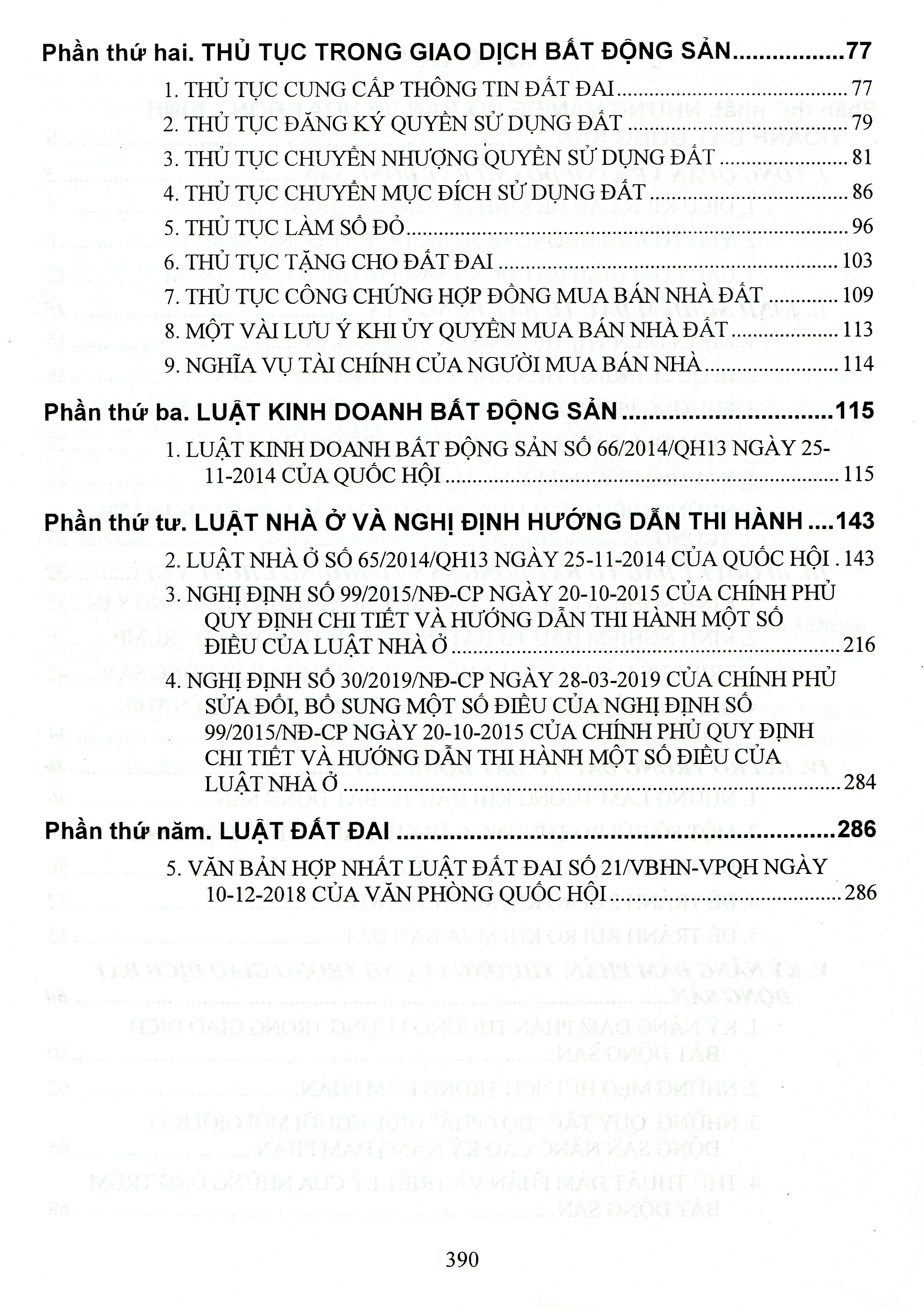 Sổ Tay Pháp Luật Bất Động Sản và Các Thủ Tục Pháp Lý Có Liên Quan Đến Nhà, Đất