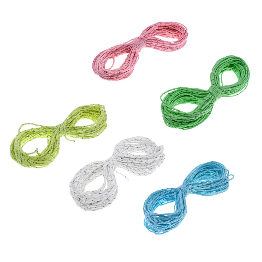 100FT 9 Core Strand Luminous Paracord Parachute Cord Reflective Rope