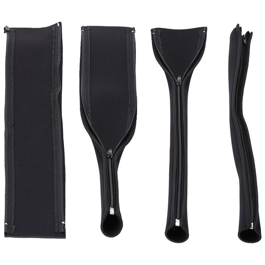 Cable Management Sleeve ,8Pieces 49cm Cable Management Neoprene Cord Cover Sleeve with Zipper ,Cable Cord Wire Cover Hider Sleeves Organizer for PC,TV, Speaker, Home Theater