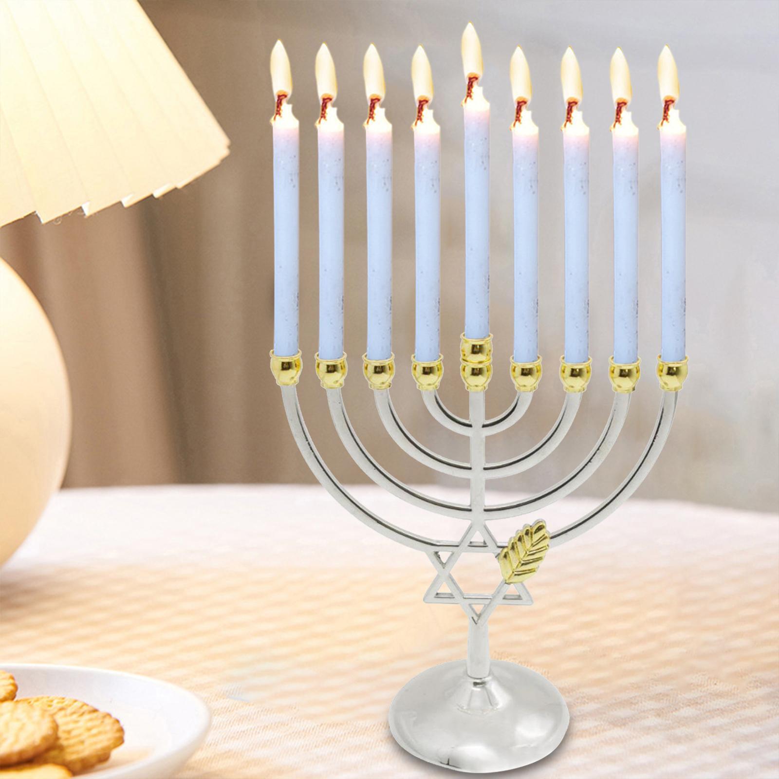 Catholic Candelabra Decoration Metal Candle Holder for Dinner Table 3-Candle