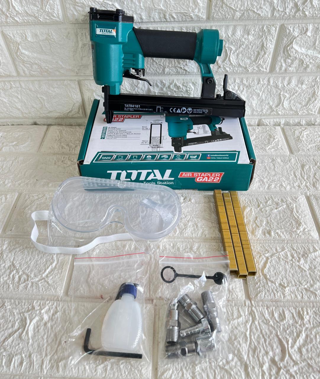 SÚNG BẮN ĐINH U DÙNG HƠI TOTAL TAT84161 - HÀNG CHÍNH HÃNG