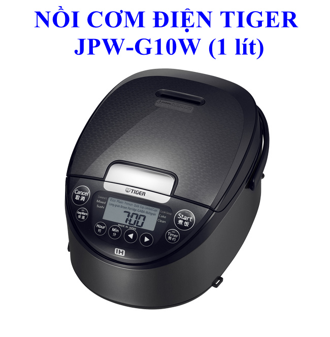 Nồi Cơm Điện Tử Cao Tần Tiger JPW-G18W - 1.8 Lít - Hàng chính hãng