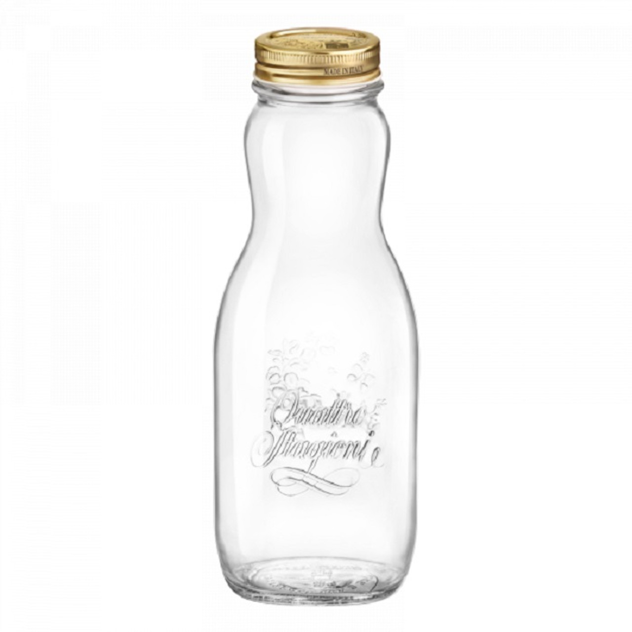 Combo 2 Lọ Hũ Thủy Tinh Dung Tích 1000 ml Quattro 357762 Xuất Xứ Ý