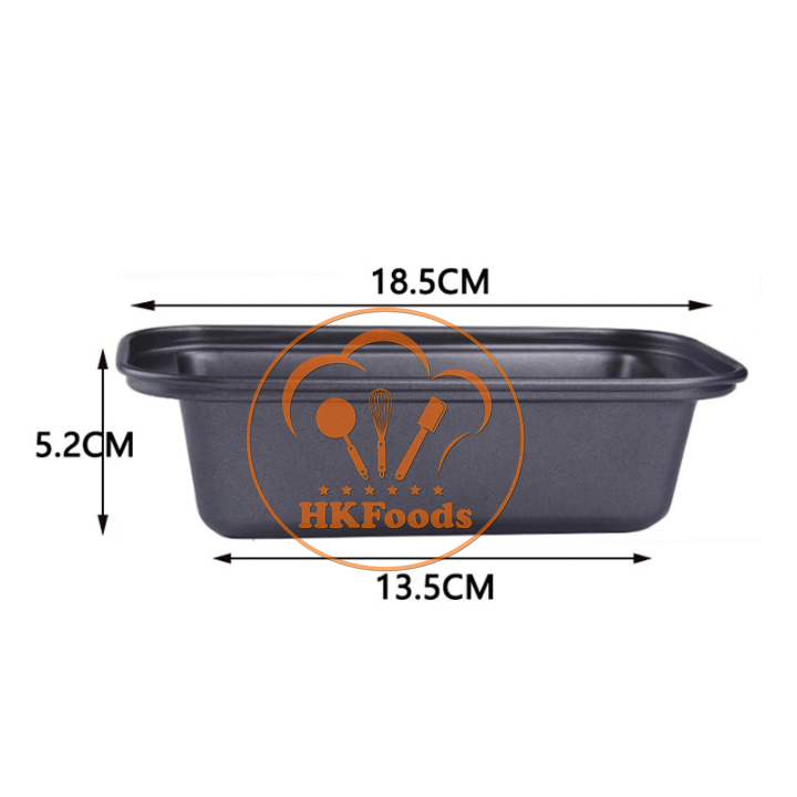 Khuôn loaf chữ nhật chống dính làm bánh mỳ