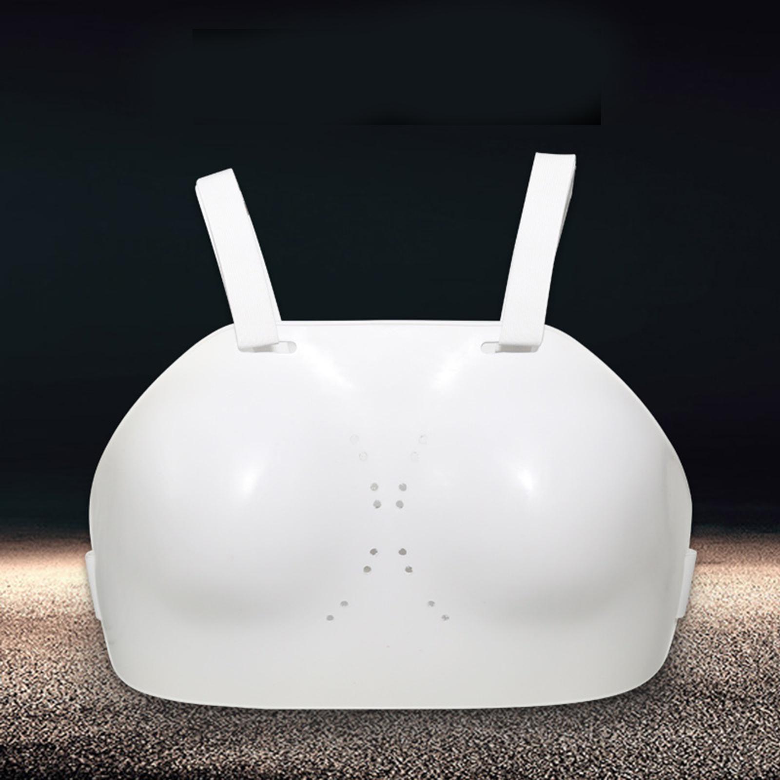 Fencing Chest Guard Fencing Gears Adjustable Strap Adults Breast Protector Soft for Football Rugby Martial Arts Taekwondo Accessories